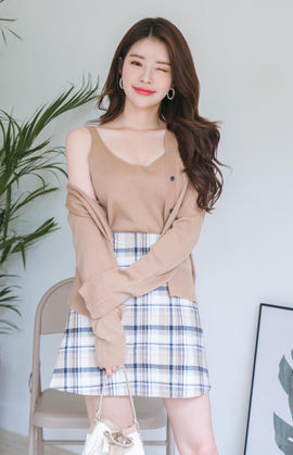 韓国ファッション　通販　ロングストレートビッグシルエットジーンズ