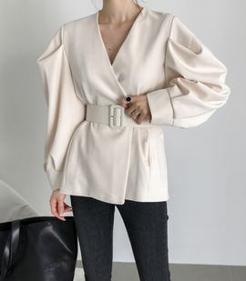 韓国ファッション通販　partysu　Lin puff jacket