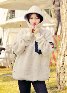 韓国ファッション通販　レディース　パーカー