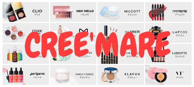 韓国ファッション通販　CREE'MARE