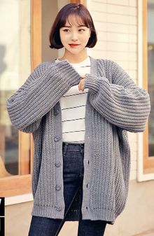 韓国ファッション通販　カーディガン