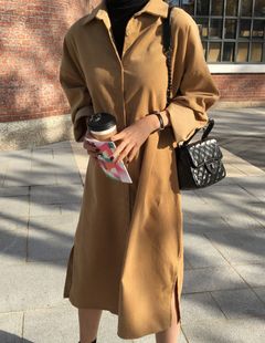 韓国ファッション　コーデュロイ素材