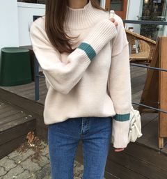 韓国ファッション通販　タートルネック