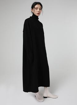 韓国ファッション通販サイト　ワンピース　タートルネック