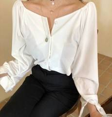 韓国ファッション通販　ブラウス