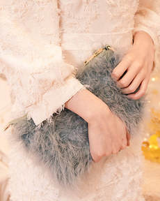 韓国ファッション通販サイト　ファーバッグ