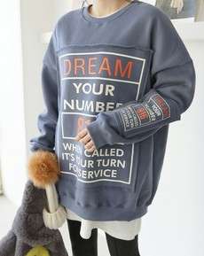 韓国ファッション通販サイト　トレーナー　ロゴ