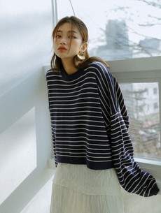 韓国ファッション通販　ボーダー