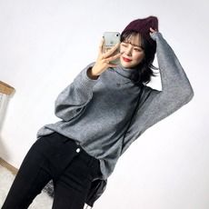 韓国ファッション通販　タートルネック