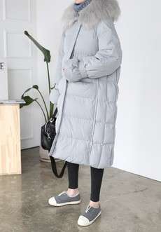 韓国ファッション通販サイト　ロングパディング