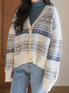 韓国ファッション通販　カーディガン