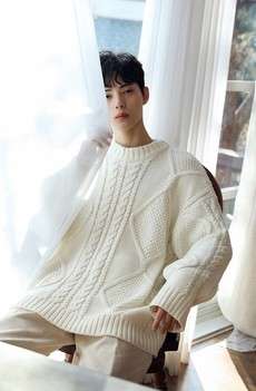 韓国ファッション通販　ニット　メンズ