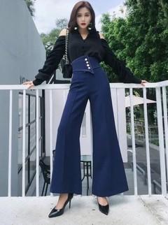 韓国ファッション通販　オフショル　ハイウェスト