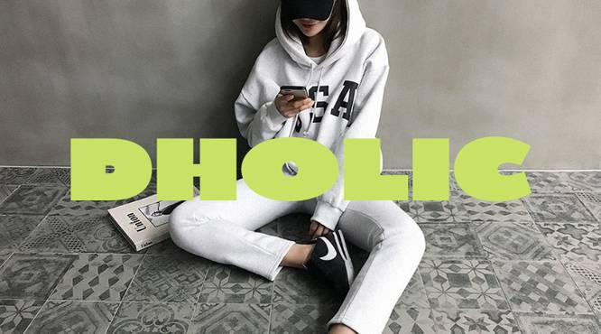 韓国ファッション通販　スポーティーアイテム　ディーホリック