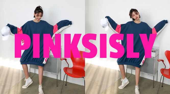 韓国ファッション　ピンクシスリー