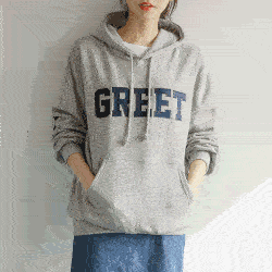 韓国ファッション　マンツーマン　