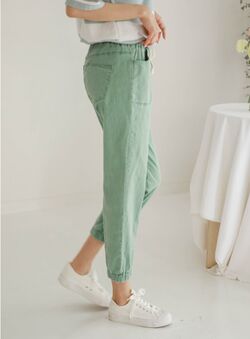 韓国ファッションブランド　ジャストワン　ジョガーパンツ