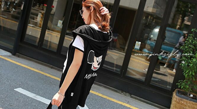 韓国ファッションブランド　ピンクシスリー　キャラクターアイテム　ディズニー