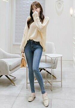 アトランス　韓国　スキニー